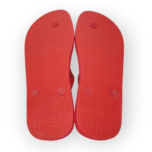 NEW Large (M9/10~W12) GURUS FlipFlop RED Eco Sandals - Picture 7 of 13